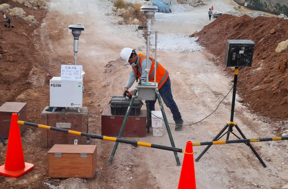 Monitoreo de la calidad ambiental en la empresa CALERA NUEVO AMANECER S.A.C.