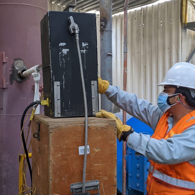 Monitoreo de emisiones atmosféricas en la empresa ENVASES DE VIDRIO S.A.C.